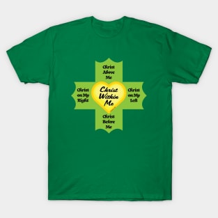 Christ Within Me Heart Cross T-Shirt